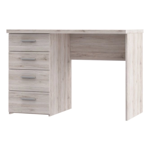 Biurko 110x60 cm z 4 szufladami Dąb Piaskowy